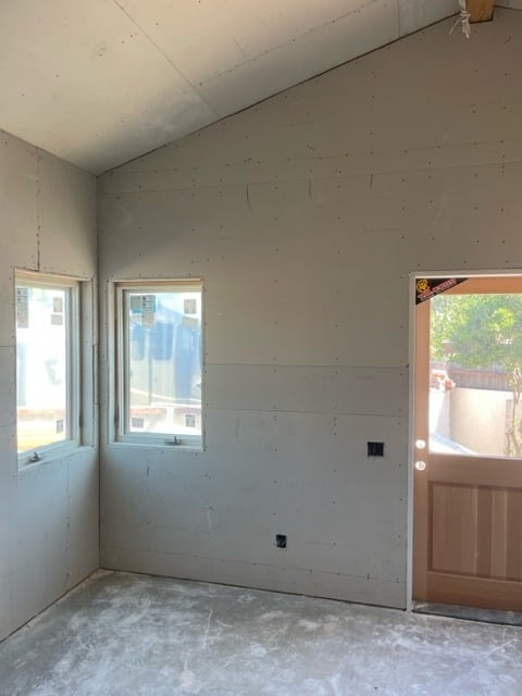 Cedar-drywall 2