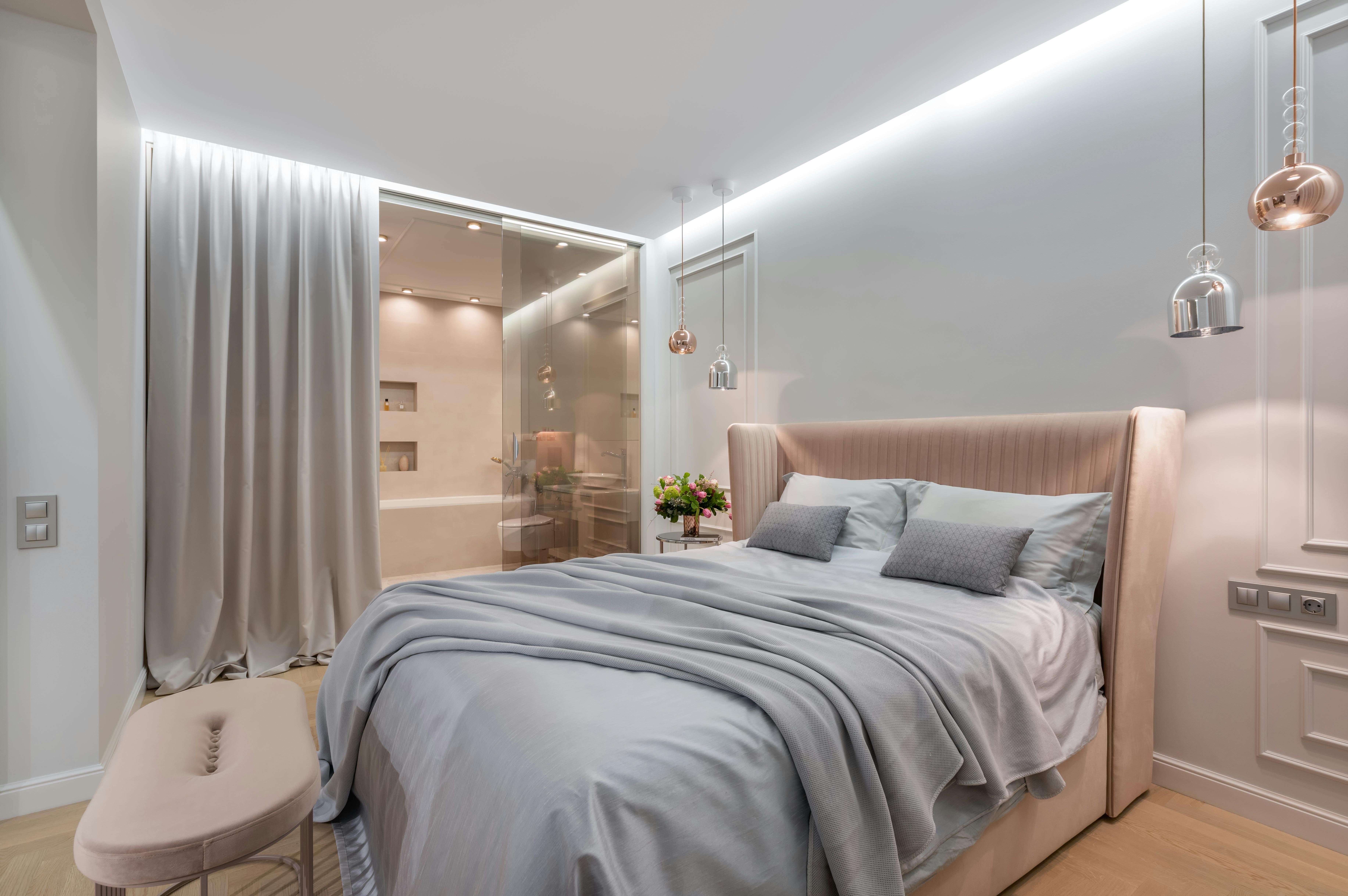 Bedroom wtih Attached Bathroom in Accessory Dwelling Unit | ADUs by Avatar